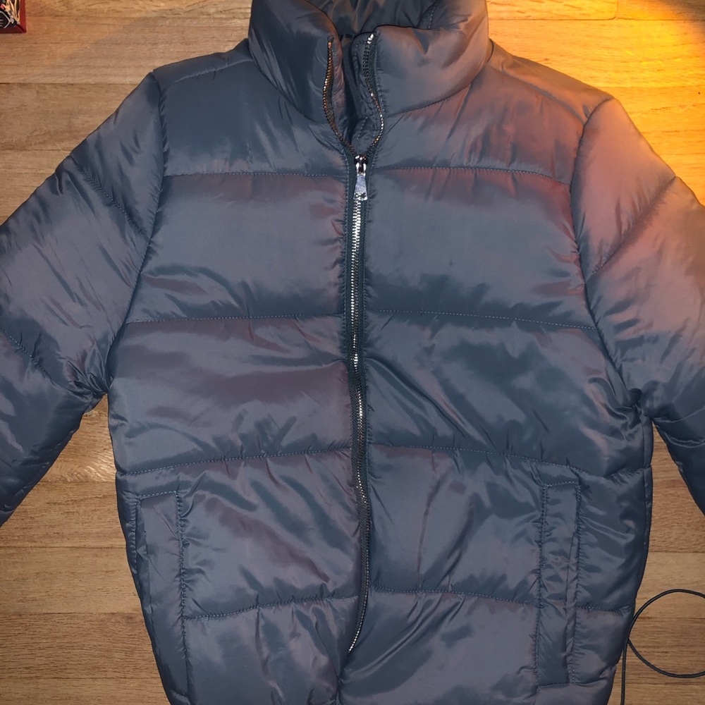 Teal tillys puffer jacket